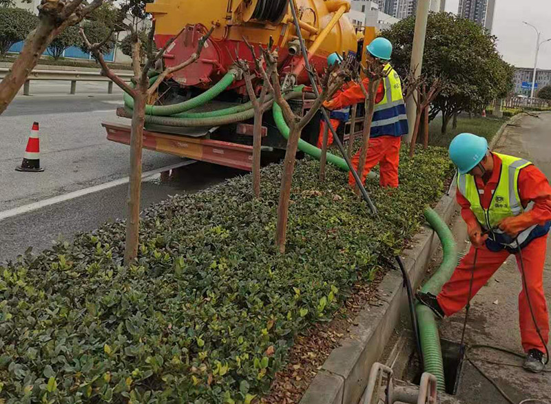 秦安市政管道清淤